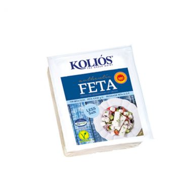 Kolios Feta Cheese Less Salt
