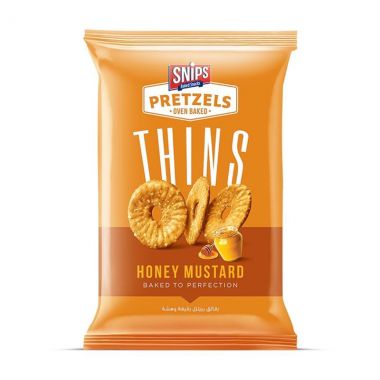 Snips Pretzels Thins Honey Mustrad 