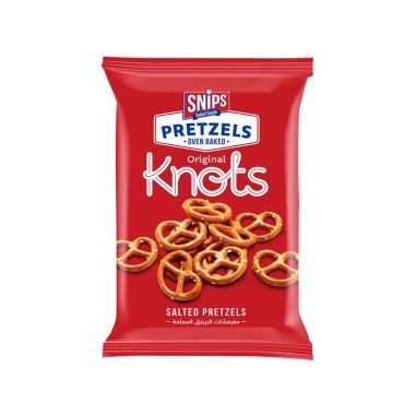Snips Pretzels Knots Salt