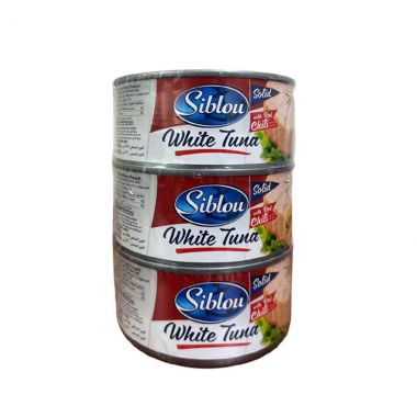 Siblou White Tuna Chili 3x185g