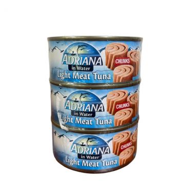Adriana Light Tuna Oil 3x160gr