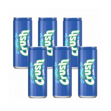 Crush Cola Cans 6x250ml