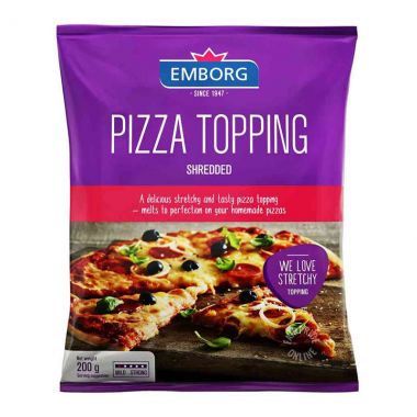 Emborg Shreded Pizza Top Chees