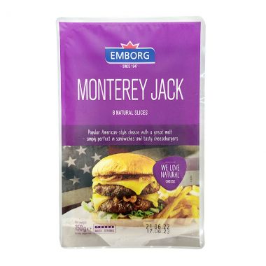 Emborg Mntry Jack Cheese Slice