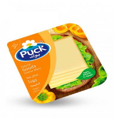 Puck Gouda Slice 150gr