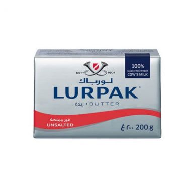 Lurpack Butter Unsalt 200gr