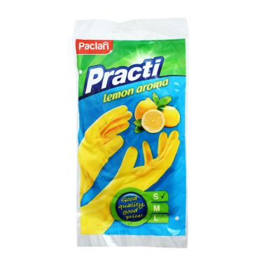 Poclan Gloves Lemon Aroma S