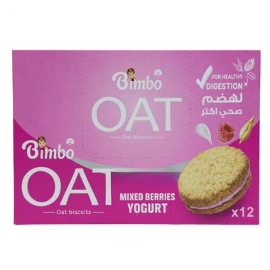 Bimbo Oat Mixed Berries Yogurt 12x30gr