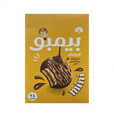 بيمو ميني بسكويت اوريجنال 24*15 غم