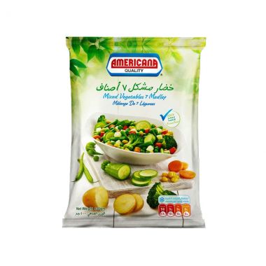 اميريكانا مكس السبع خضار 400 غم