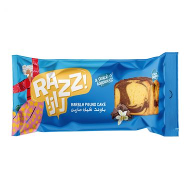 Rich Bake Razz Marble Pound Cake