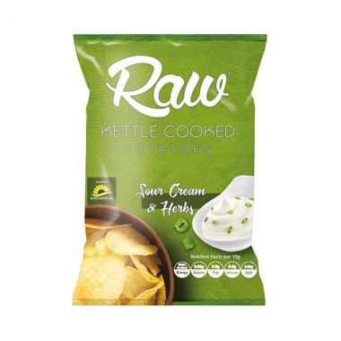 Raw Sour Cream&herbs Chips