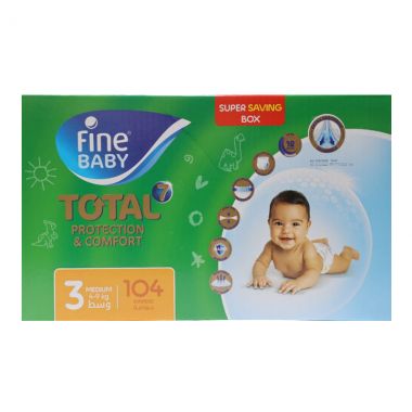 Fine Baby 3 Carton Medium 52x2 Total 7