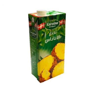 كارولينا عصير الاناناس 1 لتر