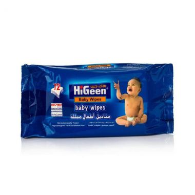 هايجين مناديل أطفال مبللة عدد 72