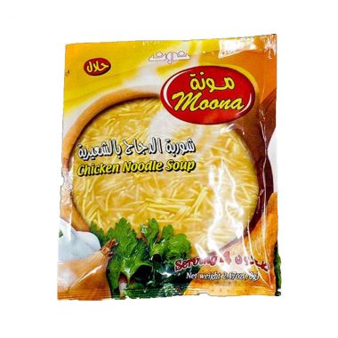 مونة شوربة الدجاج بالشعيرية 56 غم