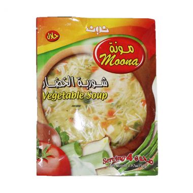 مونة شوربة الخضار 56 غم
