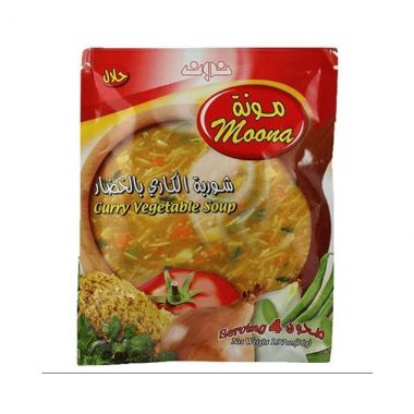 مونة شوربة كاري الخضار 60 غم