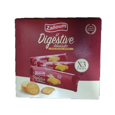 زلوم بسكويت دايجستف 3*150 غم