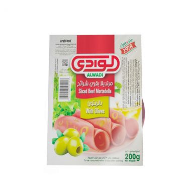 Al Wadi Sliced Beef Mort Olive