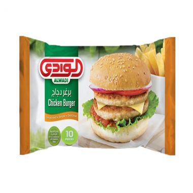 الوادي برغر الدجاج 400 غم