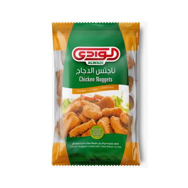 الوادي نجتس الدجاج 11 قطعة 250 غم