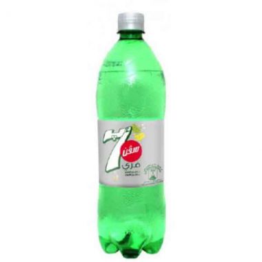 مشروب غازي سيفن أب دايت 1 لتر