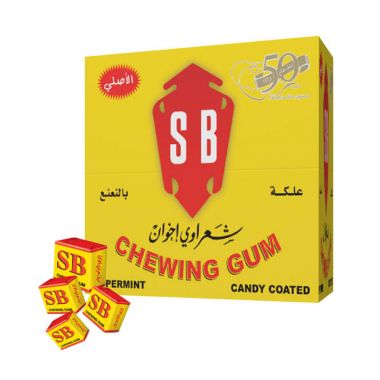 شعراوي علكة بنكهة النعنع 50 حبة