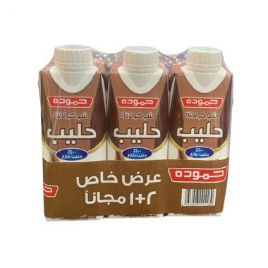 Hammoudeh Milk Choco 3x250 Ml 