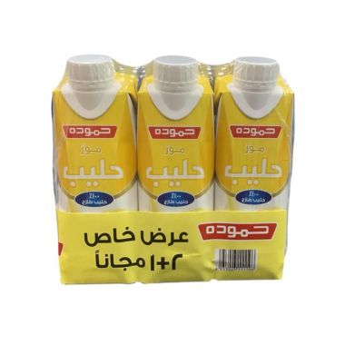 Hammoudeh Milk Banana 3x250ml 