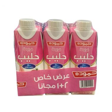 Hammoudeh Milk Straw 3x250ml