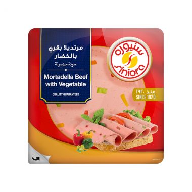 Siniora Mort Beef Veg Sliced