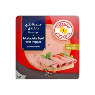 سنيورة مرتديلا بقري بالفلفل 200 غم