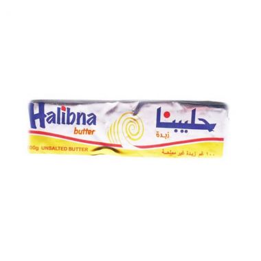 حليبنا زبدة غير مملحة 100 غم