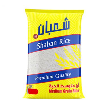 Shaban Medium Rice 3.3kg