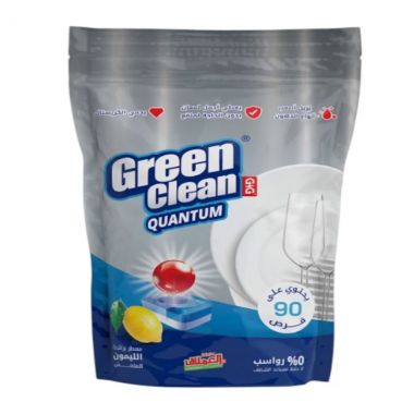 Green Clean Quantum Lemon 90pc.