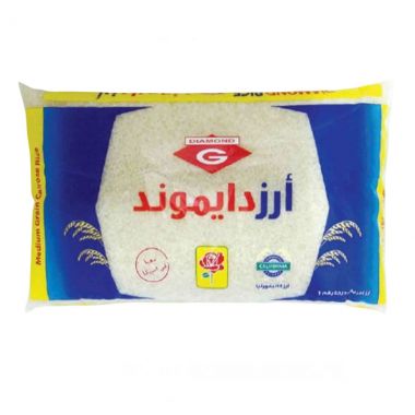 Diamond Med Grain Calrose Rice 9kg