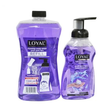 Loyal Foiaming Hand Wash 1500+500 Purpl 