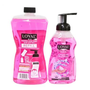 Loyal Foiaming Hand Wash 1500+500 Pink 