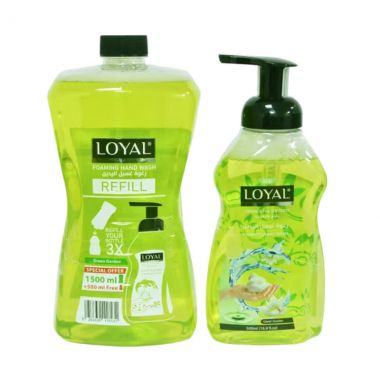 Loyal Foiaming Hand Wash 1500+500 Green 