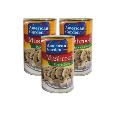 A.g Pcs&stem Mushrm 3x425gr
