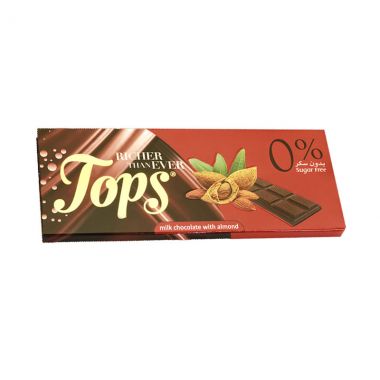 Tops Choco W-almond S.f