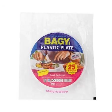 Bagy Microwave Plastic Plate