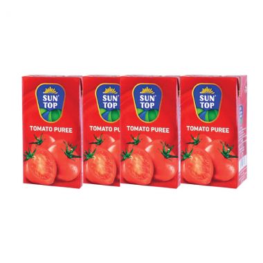 Sun Top Tomato Puree 4x135gr