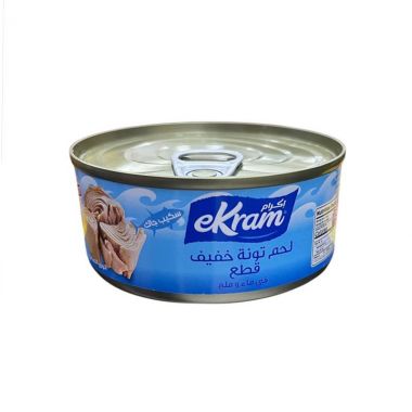 Ekram Tuna Light Chunck Water