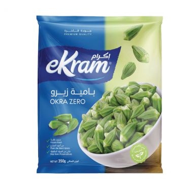 اكرام بامية زيرو مجمدة 350 غم