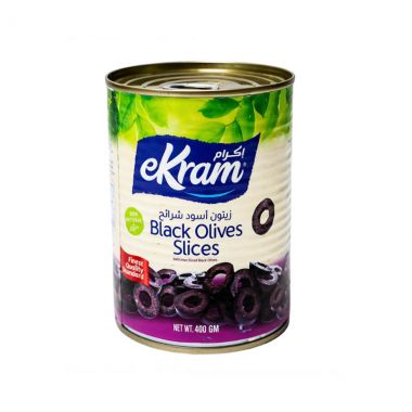 Ekram Black Olives Slices 