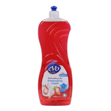 Evo Dishwashing Strawberry 900 Ml
