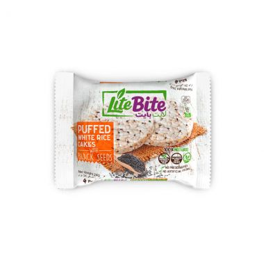 Lite Bite Black Seed Rice Cake