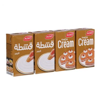 Kdd Thic Cream 4x125ml